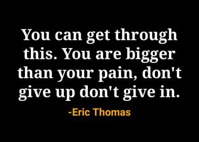 Eric Thomas Quote 