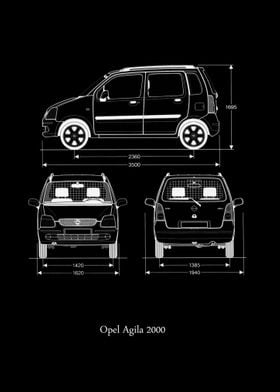 Opel Agila 2000