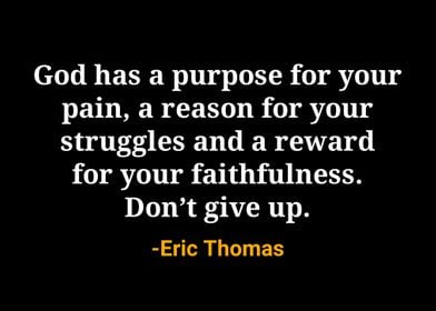 Eric Thomas Quote 