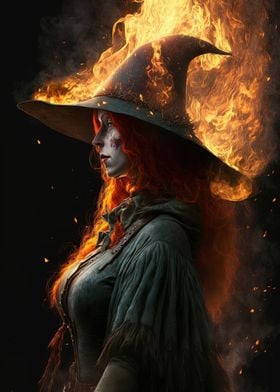 Four Sisters Fire Witch