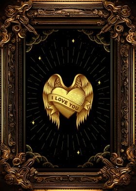 Tarot the winged heart