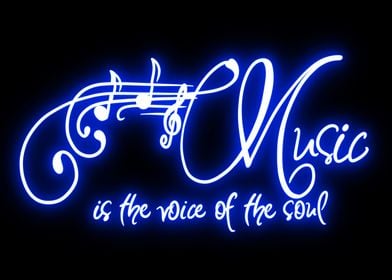 Music the voice of soul