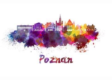 Poznan skyline