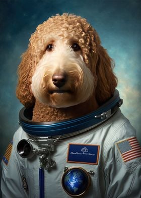 golden doodle space