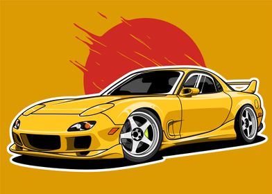 Mazda RX7 FD3S 