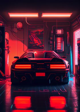 Synthwave Car 41