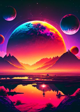 Colorful Planets
