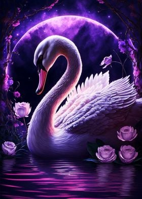 Mystic Animals Swan