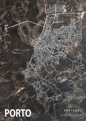 PORTO CITY MAP