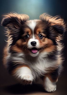 Funny Cute Puppy Dog