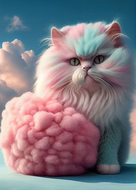 Cotton Candy Cat 