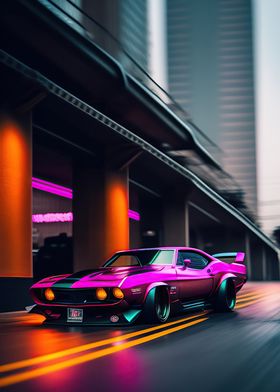 Muscle Car Retro Racing