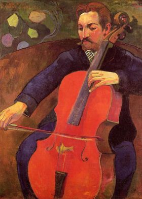 the cellist portrait 1894