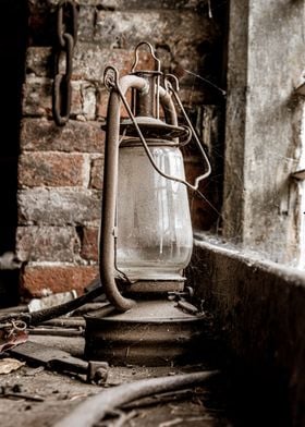 Old Abandoned Lamp