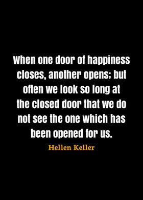 Hellen Keller Quote 