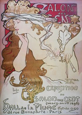 Alphonse Mucha Art Nouveau