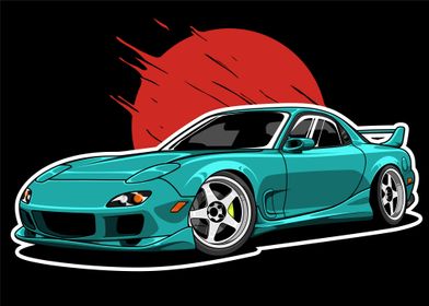 Mazda RX7 FD3S 