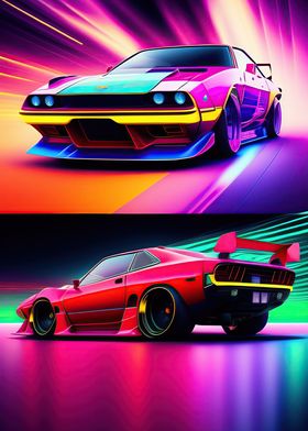 Muscle Car Retro Racing