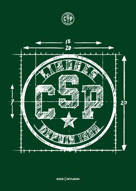 Draw logo Limoges CSP