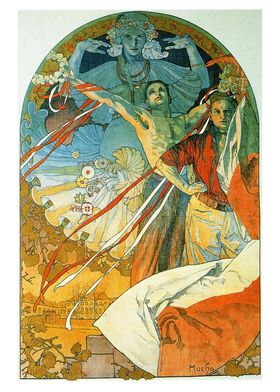 Alphonse Mucha Art Nouveau