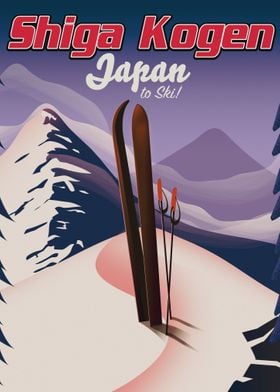 Shiga Kogen Japan ski