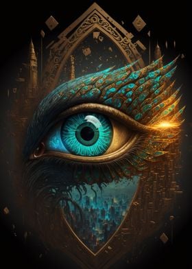 Blue Ancient Eye