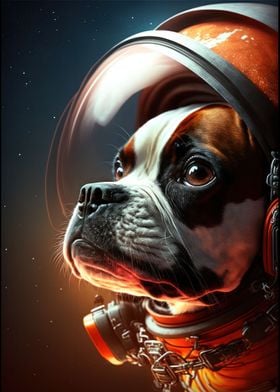 astronaut dog