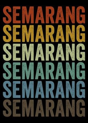 Semarang Indonesia Retro