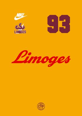 Limoges CSP 1993 jersey