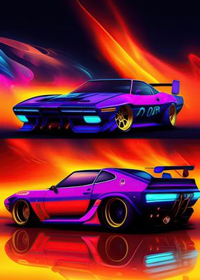 Muscle Car Retro Racing