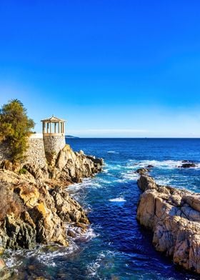 Spain coast landscape sea