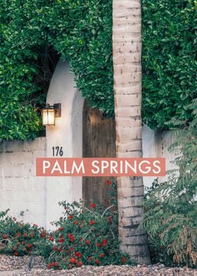 Palm Springs Cute Doorway