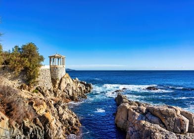 Spain coast landscape sea