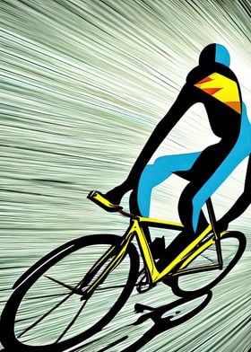 Speeding Cyclist 09