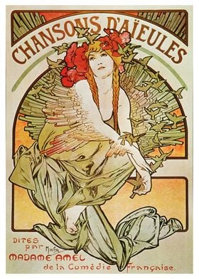 Alphonse Mucha Art Nouveau