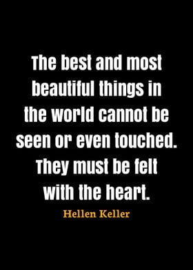 Hellen Keller Quote 