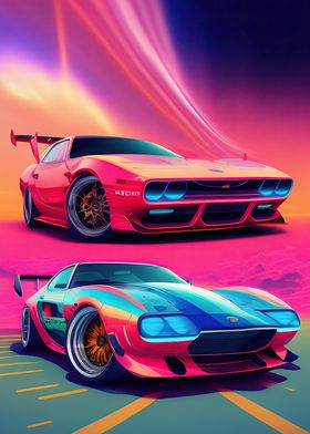 Muscle Car Retro Racing