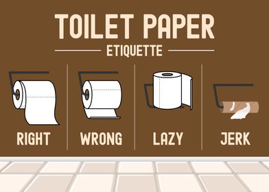 Toilet Paper Etiquette