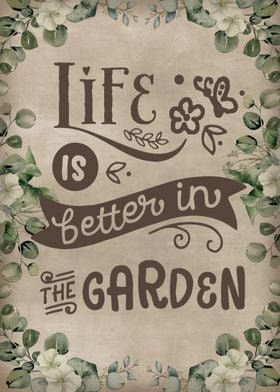 Better in the garden