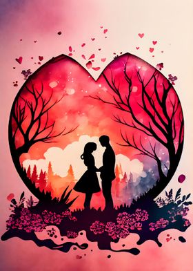 PaperCut Romantic Couple