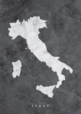 Italy Marble Map