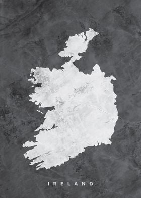 Ireland Marble Map