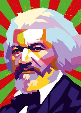 Frederick Douglass Pop Art