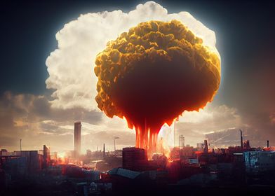 Bomb Nuclear Explosion