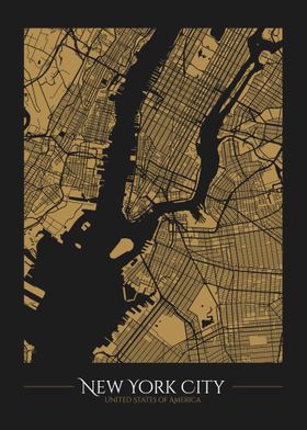 New York City Map 