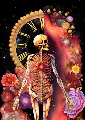 Space Time Flowers Death