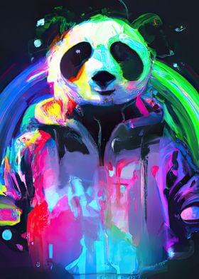 Neon Panda in the future