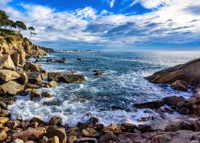 Landscape beach coastal