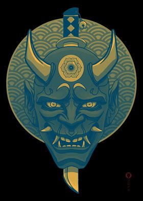 Japanese Hannya Mask