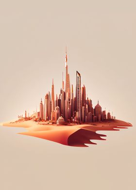 Dubai Illustration